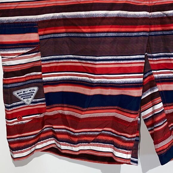 Columbia PFG Men's Omni-Shield Boardshort/ Surf / Trunks Short Multicolor Size 3 - Picture 2 of 13
